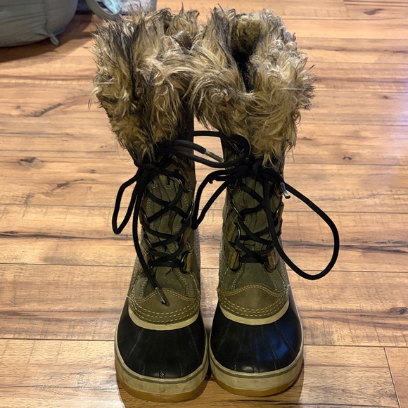 Sorel Shoes - Sorel Women's Black Winter Boots with Faux Fur